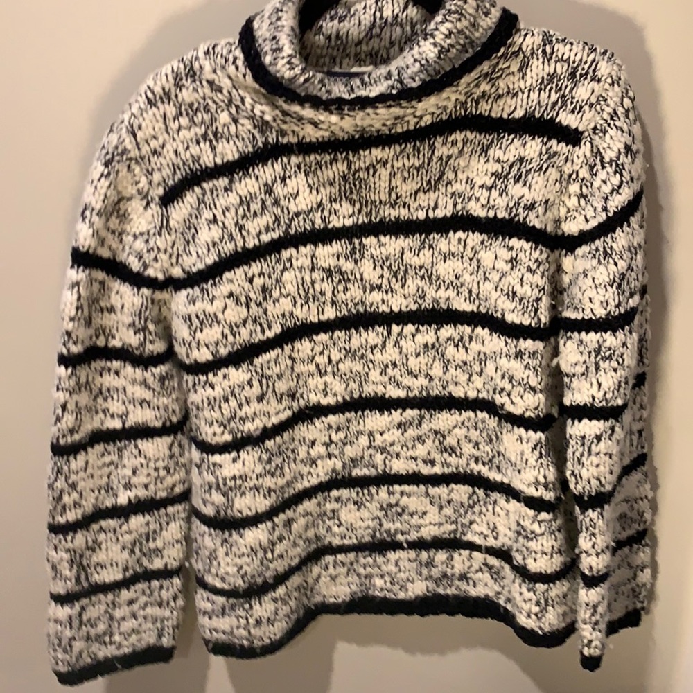 Bianca Italian knit black /white size 44 eu